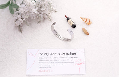 TO MY BONUS DAUGHTER BANGLE - SARAH'S WHISPER