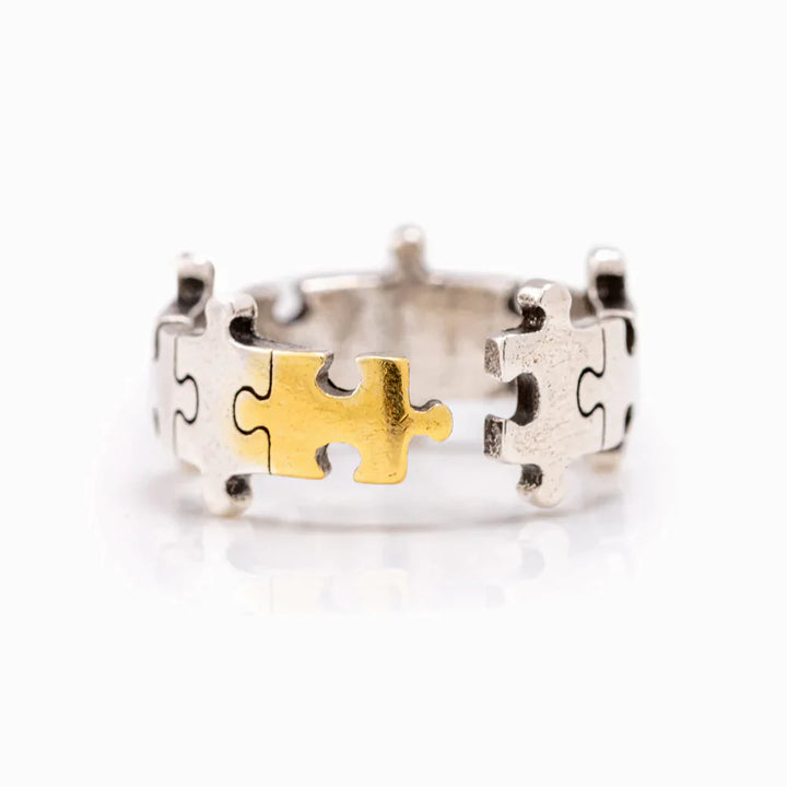 To My Granddaughter "You are my one and only." Puzzle Ring