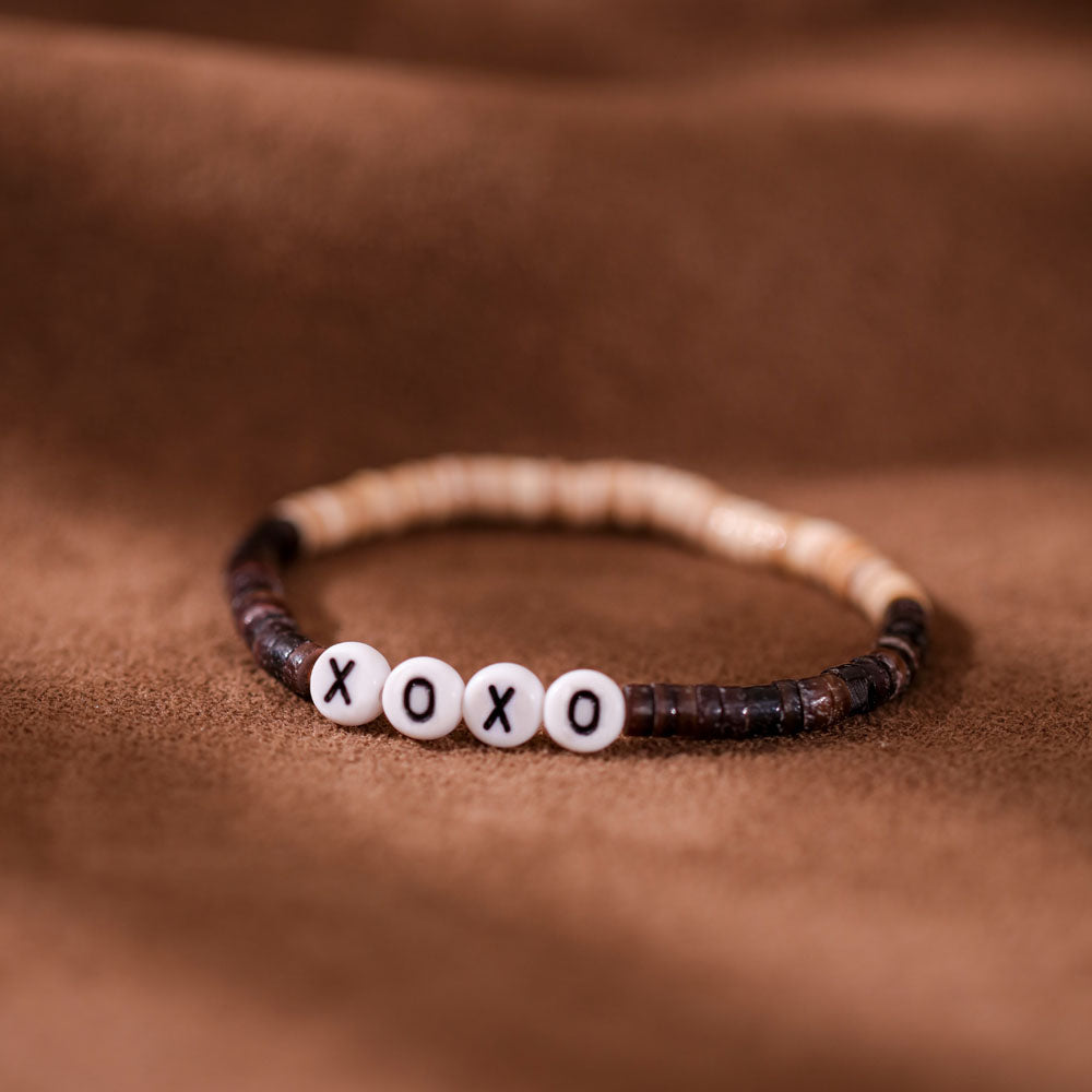 "XOXO" XOXO Beads Bracelet