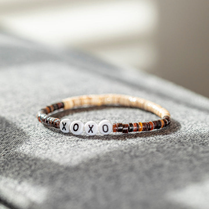 "XOXO" XOXO Beads Bracelet