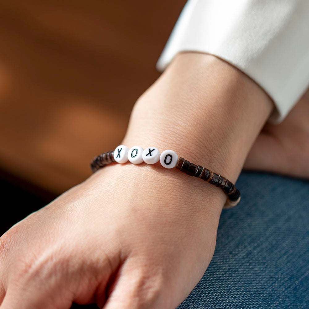 "XOXO" XOXO Beads Bracelet