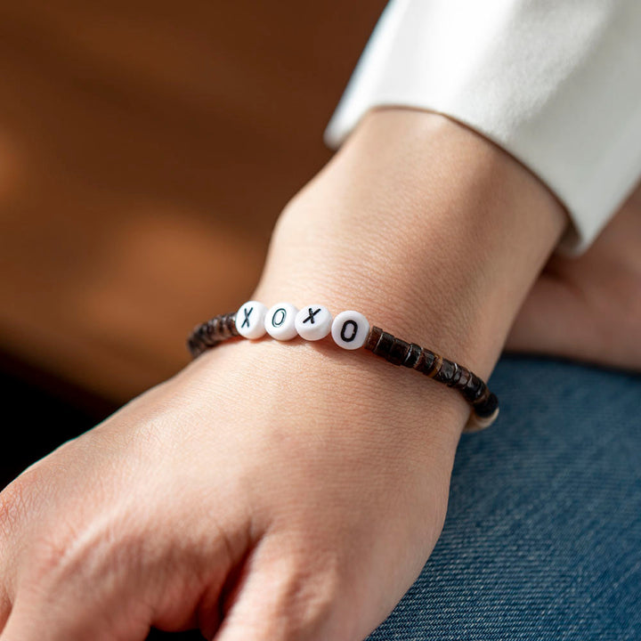 "XOXO" XOXO Beads Bracelet