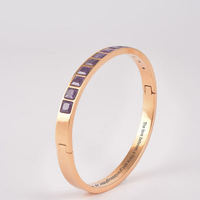 To My GRANDDAUGHTER "The love between a Nana and granddaughter is forever" Bracelet - SARAH'S WHISPER