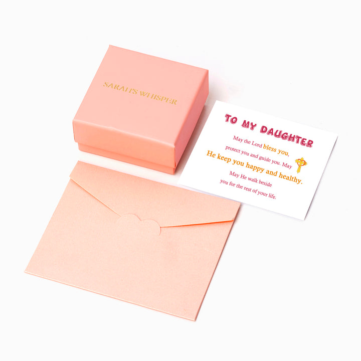 Daughter Mother Bracelets presented in an elegant gift box.