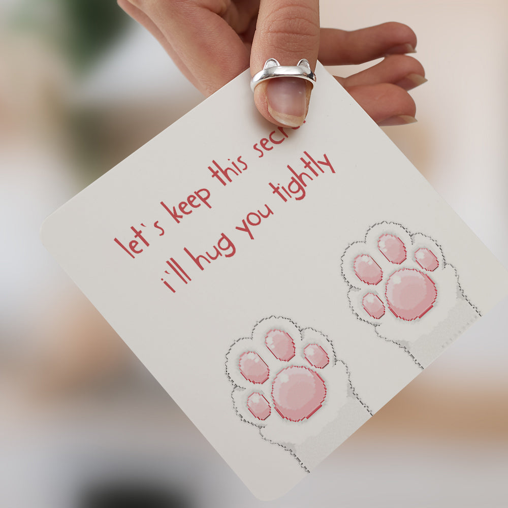 "Let's keep this secret, I'll hug you tightly" RING [🌿 RING +💌 GIFT CARD + 🎁 GIFT BAG + 💐 GIFT BOUQUET] - SARAH'S WHISPER