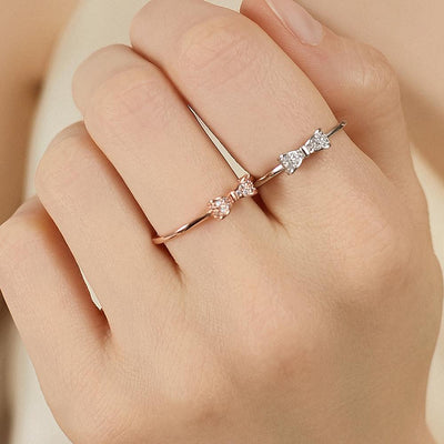 "You are beautiful" Bowkont Ring [🎀 Ring +💌 Gift Card + 🎁 Gift Bag + 💐 Gift Bouquet] - SARAH'S WHISPER