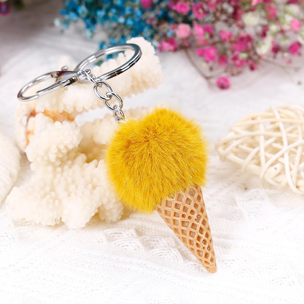 To My Daughter "Life is like an ice cream, enjoy it before it melts" KEY RING[💞 KEY RING +💌 GIFT CARD + 🎁 GIFT BOX + 💐 GIFT BOUQUET] - SARAH'S WHISPER