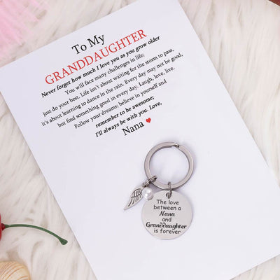 To My Granddaughter "The love between a Nana and Granddaughter is forever" Chain - SARAH'S WHISPER