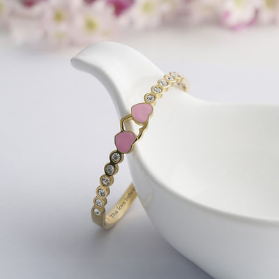 "The love between a [grandma] and granddaughter is forever" Bracelet