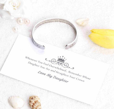 To My Mother or Daughter Bangle - SARAH'S WHISPER