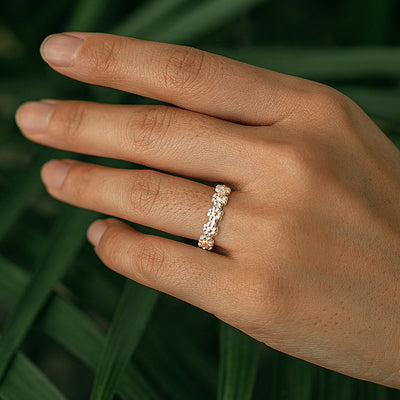 "I think about you every daisy" RING [🌿 RING +💌 GIFT CARD + 🎁 GIFT BAG + 💐 GIFT BOUQUET] - SARAH'S WHISPER