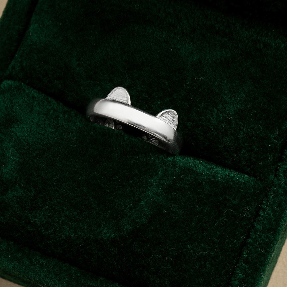To My Wife "I am head over paws in love with you!" Adjustable Ring