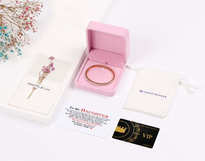 To My Daughter "The love between a Mother and Daughter is forever" Bracelet - SARAH'S WHISPER