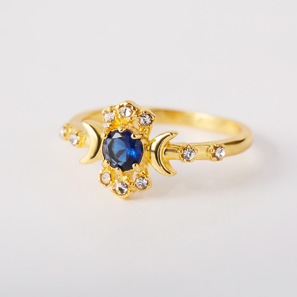 "Nous brillons ensemble comme la lune et les ¨¦toiles" Bague