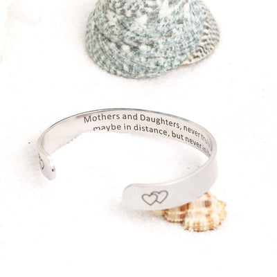 To My Mother or Daughter Bangle - SARAH'S WHISPER
