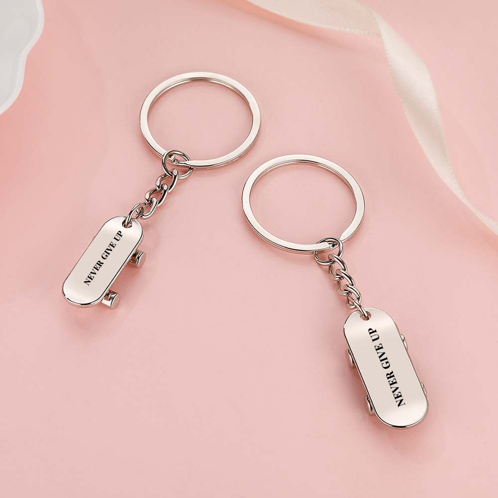 To My Grandson "NEVER GIVE UP" Scooter Chain - SARAH'S WHISPER