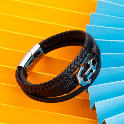 To My Son "You are my Anchor" Anchor Bracelet