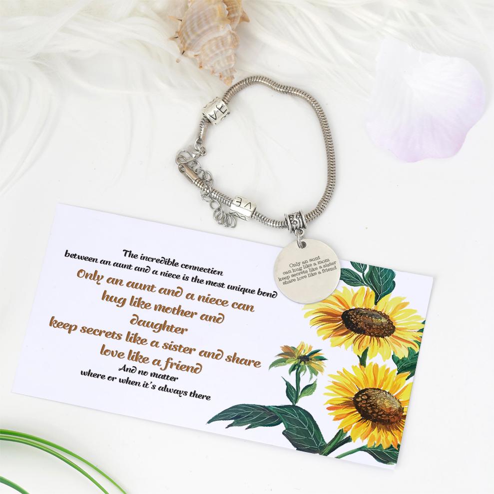 [Multiple Family Members] To Your Granddaughter/Bonus Daughter/Friend/Sister/Daughter/Aunt/Mom Bracelet - Full Of Love - SARAH'S WHISPER