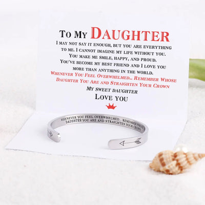 [Multiple Family Members] "WHENEVER YOU FEEL OVERWHELMED... REMEMBER WHOSE... YOU ARE AND STRAIGHTEN YOUR CROWN" BRACELET AND MEN'S BRACELETS - SARAH'S WHISPER