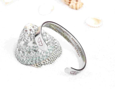 To My Mother or Daughter Bangle - SARAH'S WHISPER