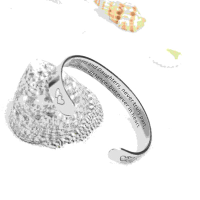 To My Mother or Daughter Bangle - SARAH'S WHISPER