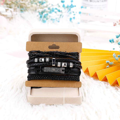To My Grandson"Love My Grandson "Men's Bracelet [💞 Bracelet +💌 Gift Card + 🎁 Gift Box + 💐 Gift Bouquet] - SARAH'S WHISPER