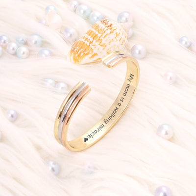 To My Mom "My mom is a walking miracle" Anti-arthritis Bracelet - SARAH'S WHISPER