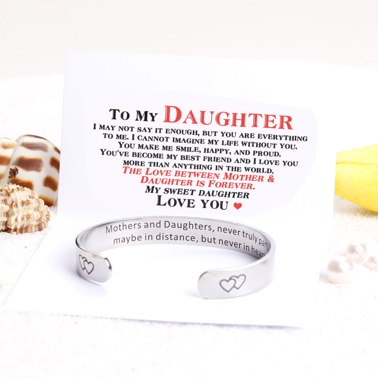 To My Mother or Daughter Bangle - SARAH'S WHISPER