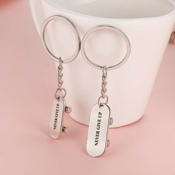 To My Grandson "NEVER GIVE UP" Scooter Chain - SARAH'S WHISPER