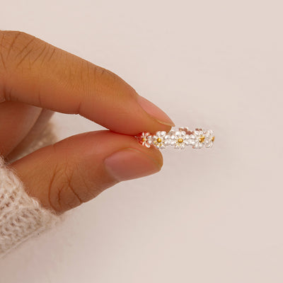 "I think about you every daisy " RING [🌿 RING +💌 GIFT CARD + 🎁 GIFT BAG + 💐 GIFT BOUQUET] - SARAH'S WHISPER