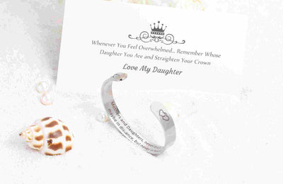 To My Mother or Daughter Bangle - SARAH'S WHISPER