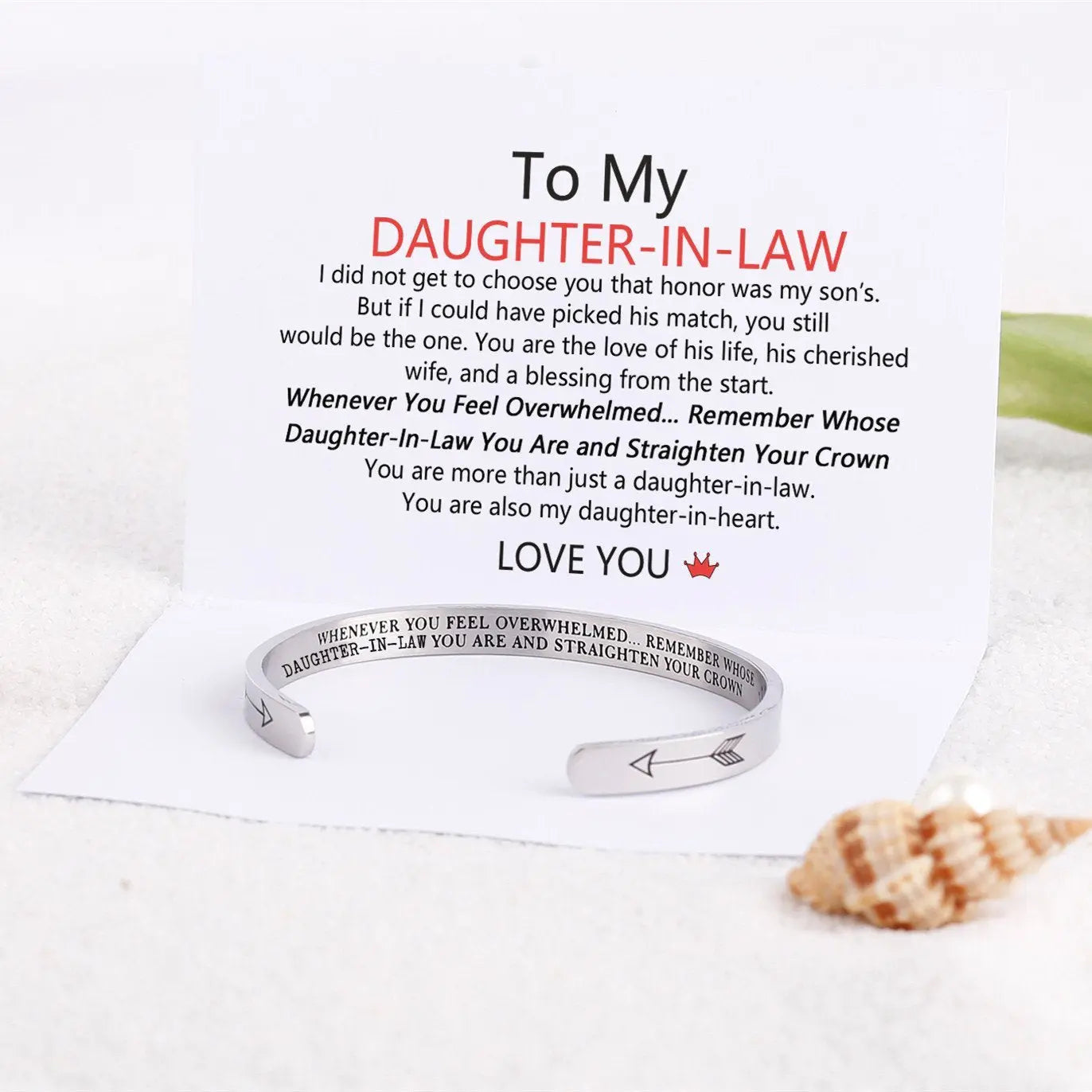 [Multiple Family Members] "WHENEVER YOU FEEL OVERWHELMED... REMEMBER WHOSE... YOU ARE AND STRAIGHTEN YOUR CROWN" BRACELET AND MEN'S BRACELETS - SARAH'S WHISPER