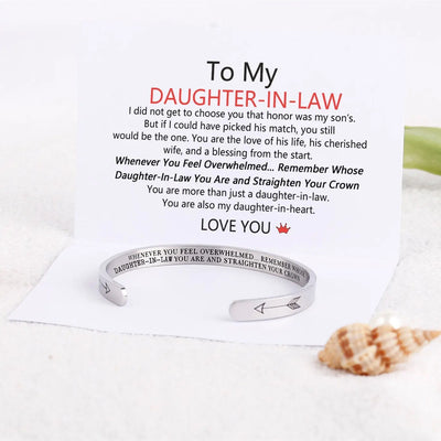 [Multiple Family Members] "WHENEVER YOU FEEL OVERWHELMED... REMEMBER WHOSE... YOU ARE AND STRAIGHTEN YOUR CROWN" BRACELET AND MEN'S BRACELETS - SARAH'S WHISPER