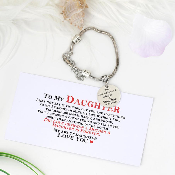 [Multiple Family Members] To Your Granddaughter/Bonus Daughter/Friend/Sister/Daughter/Aunt/Mom Bracelet - Full Of Love - SARAH'S WHISPER