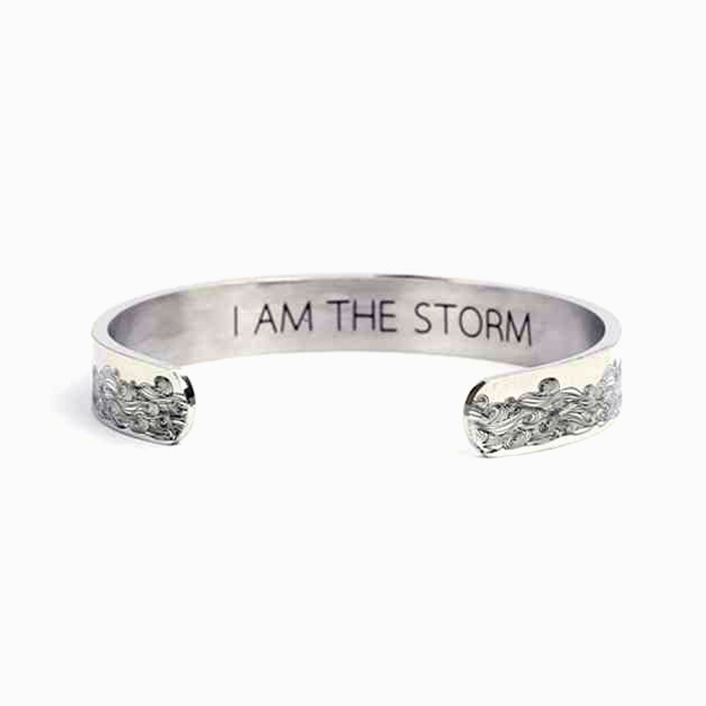 To My Daughter "I AM THE STORM" Bracelet