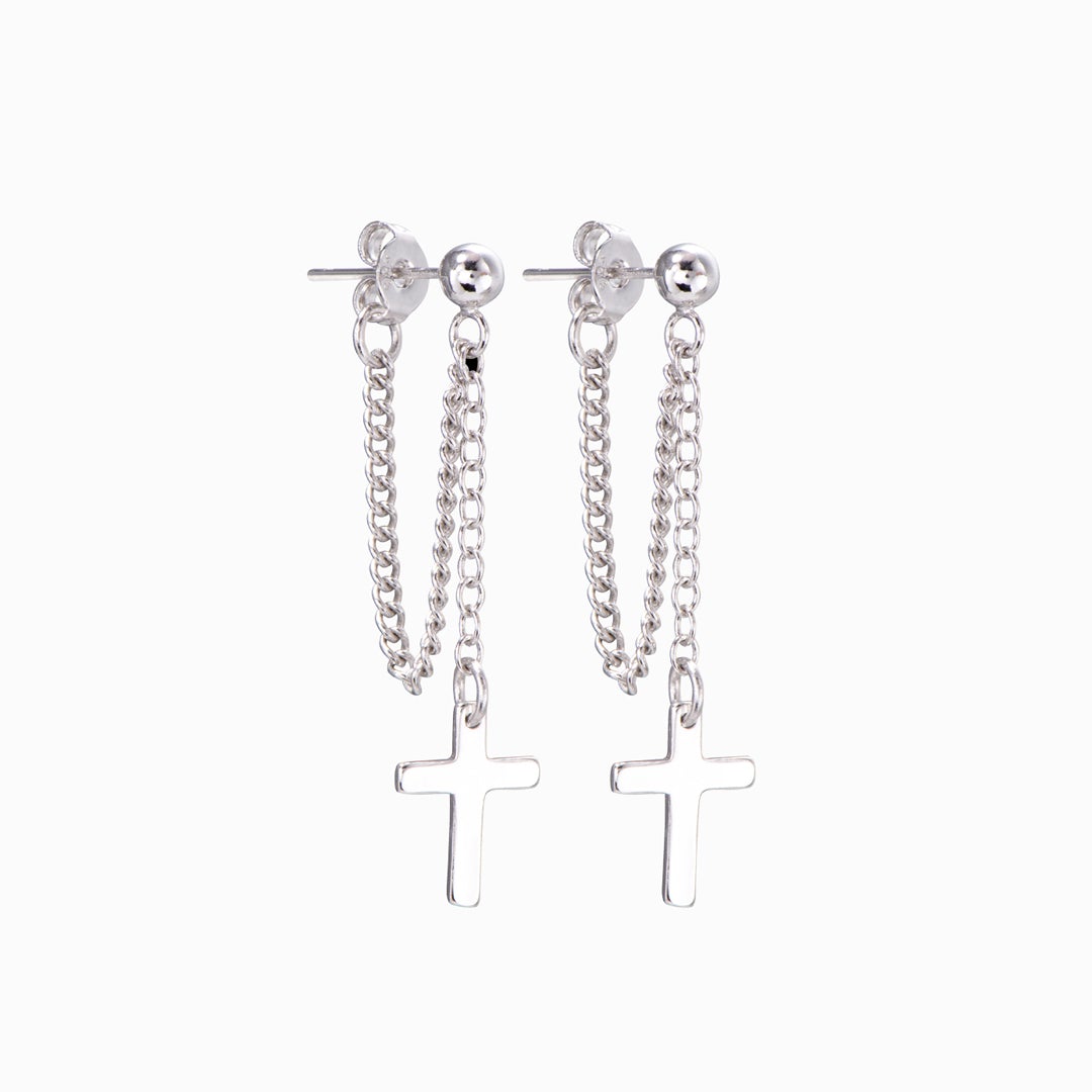 To My Granddaughter "PRAY ON IT PRAY OVER IT & PRAY THROUGH IT" Earring
