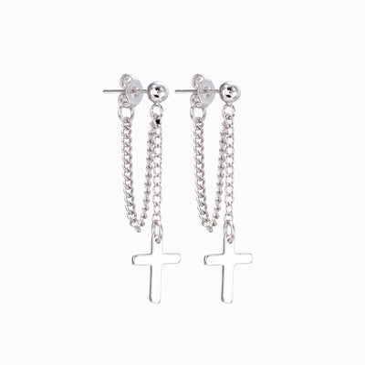 To My Granddaughter "PRAY ON IT PRAY OVER IT & PRAY THROUGH IT" Earring