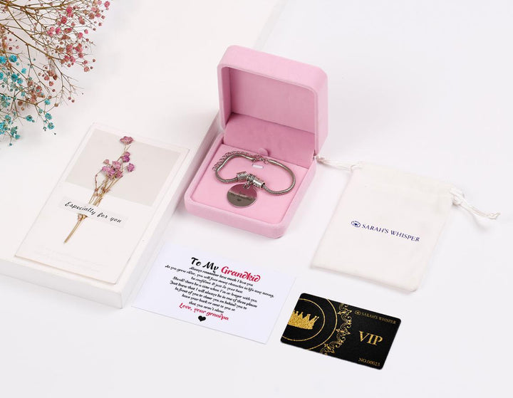 To my grandkid "Love My Grandkid" Bracelet - SARAH'S WHISPER