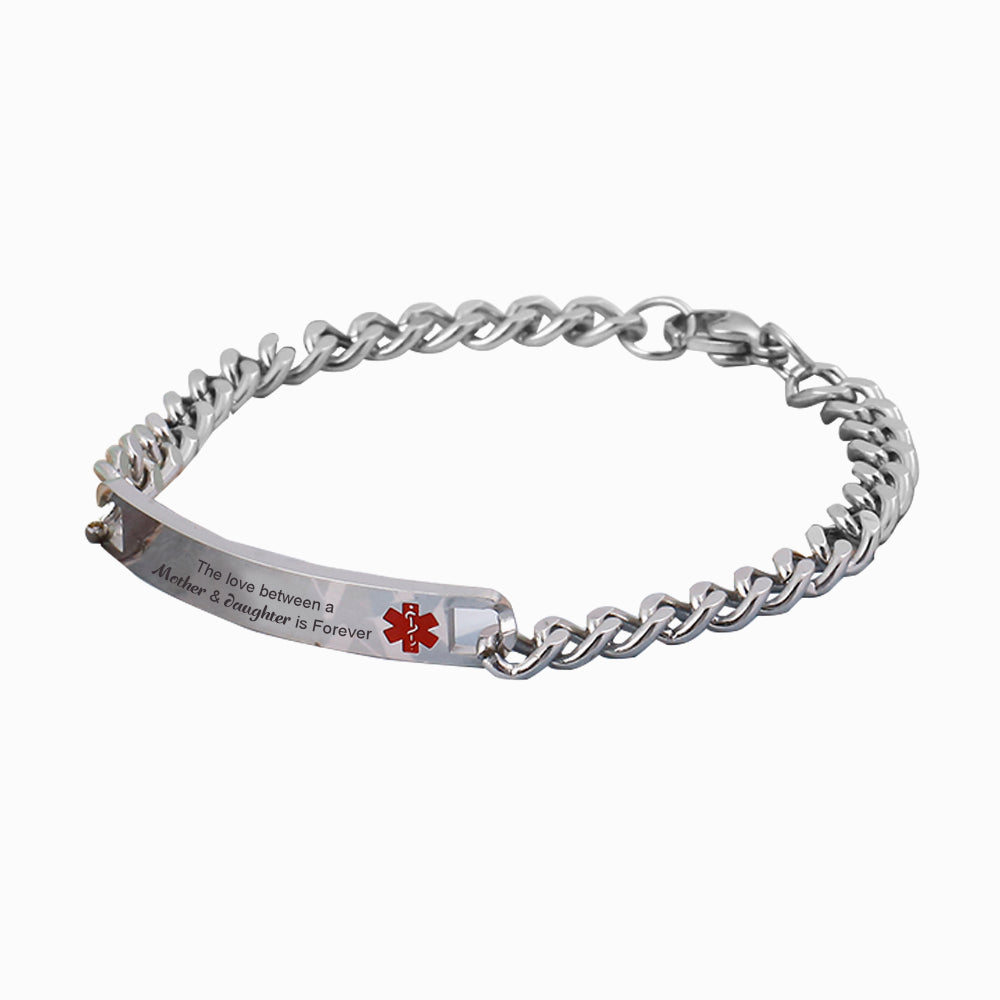 To My Daughter "The Love between a Mother  Daughter is Forever" Bracelet