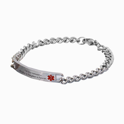 To My Daughter "The Love between a Mother  Daughter is Forever" Bracelet
