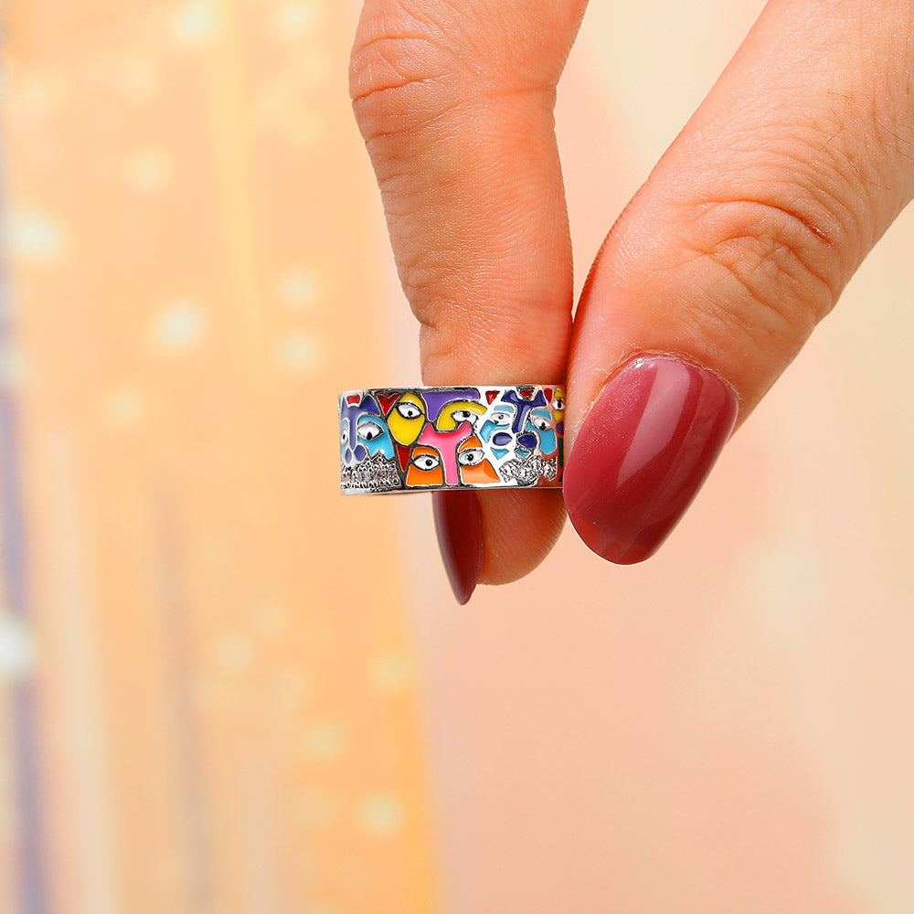 Angelic Eye Rings Angel Eye Ring for Daughter – Eyes of an Angel | SARAH'S WHISPER