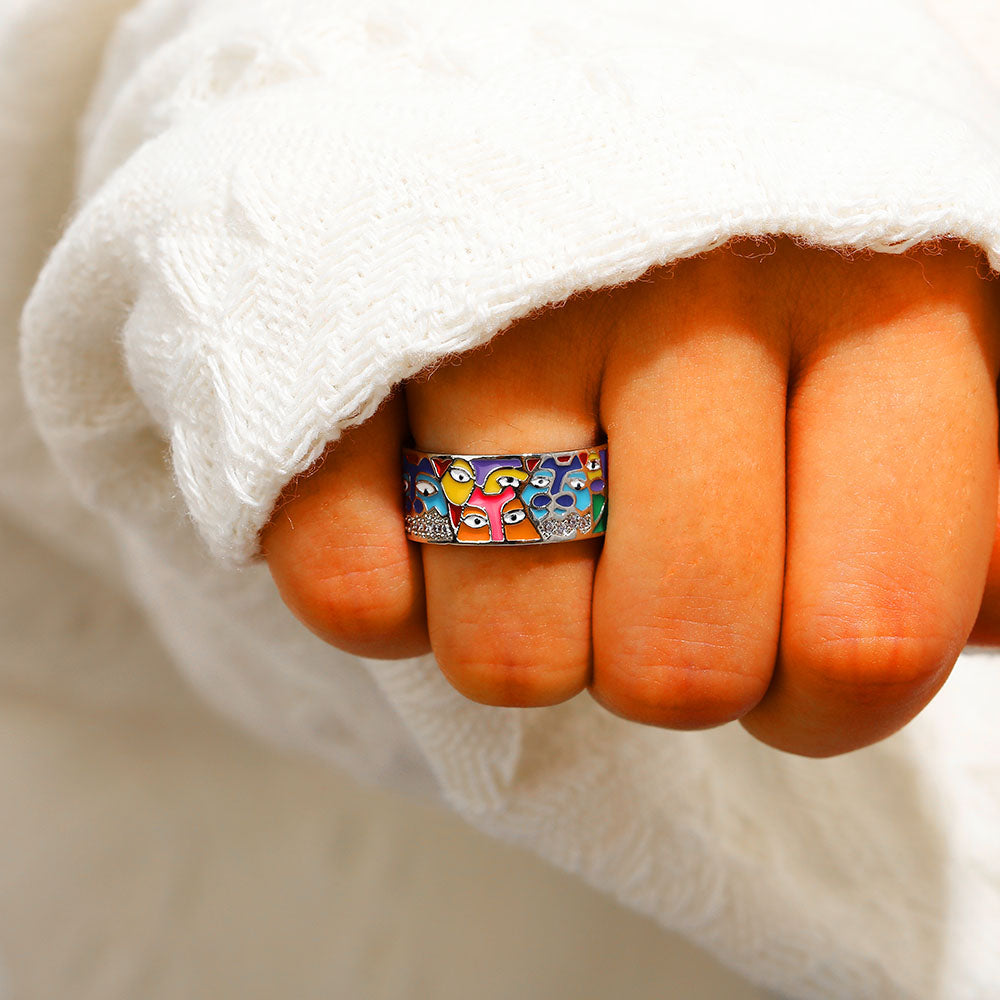 Angelic Eye Rings Angel Eye Ring for Daughter – Eyes of an Angel | SARAH'S WHISPER