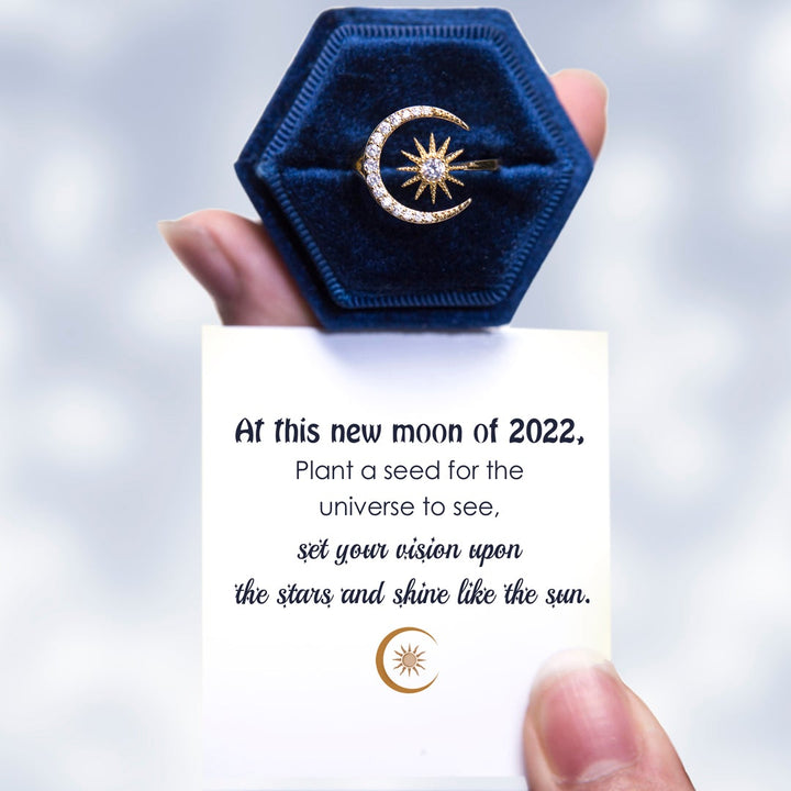 "Shine like the sun" Adjustable Ring