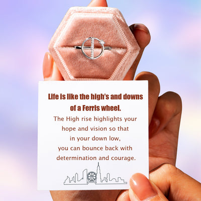 Life is like the high’s and downs of a Ferris wheel.  - Ring
