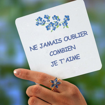 Ne jamais oublier  combien Je t'aime - Bague