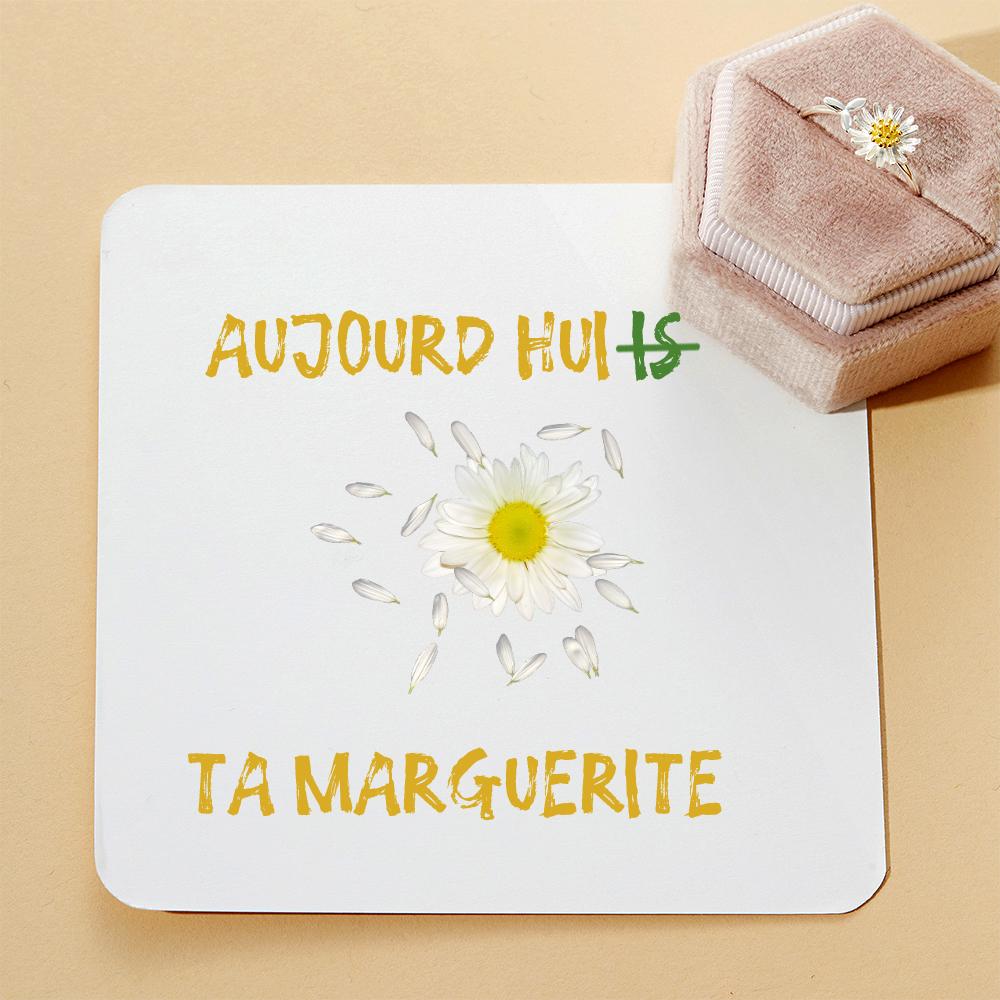 Cadeau sp¨¦cial pour la f¨ºte des m¨¨res. Apportez ¨¤ votre m¨¨re du soleil et du bonheur et faites-lui savoir que vous avez choisi un cadeau unique par c?ur. Joyeuse f¨ºte des m¨¨res Aujourd'hui est votre marguerite. - anneau