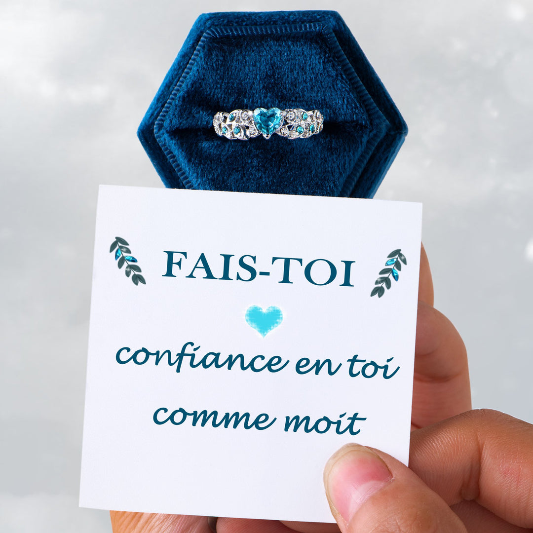FAIS-TOI confiance en toi comme moi - anneau
