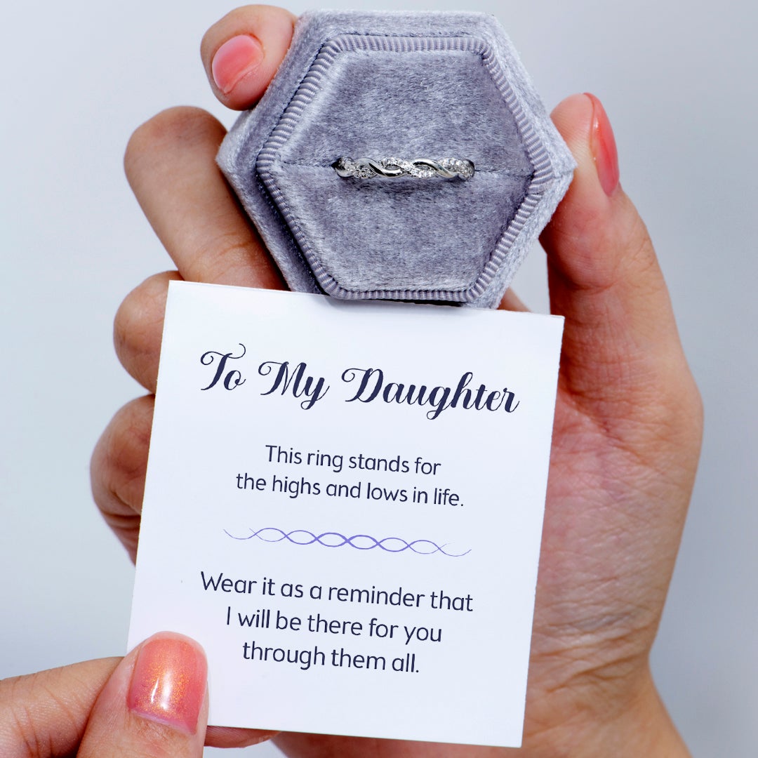 "I will be there for you through them all." Highs and Lows Ring
