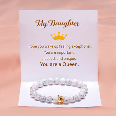 "You are a Queen" Crown Bracelet