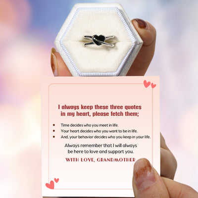 "Fetch the words in my heart" Words from Heart Ring